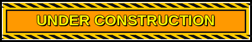 Animated yellow and black UNDER CONSTRUCTION banner