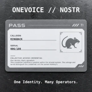 ONEVOICE RINGBACK — 006/100 — Rank 01/10