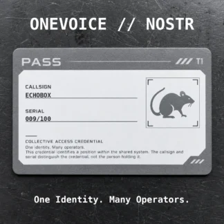 ONEVOICE ECHOBOX — 009/100 — Rank 01/10