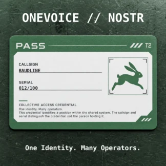 ONEVOICE BAUDLINE — 012/100 — Rank 02/10