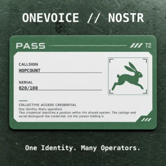ONEVOICE HOPCOUNT — 020/100 — Rank 02/10