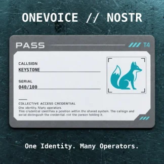 ONEVOICE KEYSTONE — 040/100 — Rank 04/10