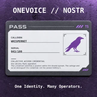 ONEVOICE WHISPERNET — 043/100 — Rank 05/10