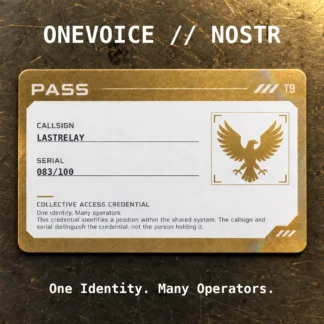 ONEVOICE LASTRELAY — 083/100 — Rank 09/10