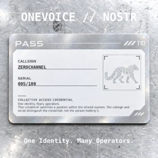 ONEVOICE ZEROCHANNEL — 095/100 — Rank 10/10