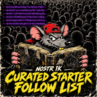 1k Nostr Follow List