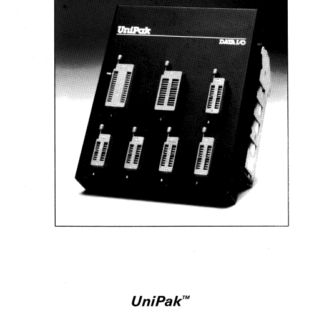 Data I/O 29B + UniPak Manual Link Set — 8 Original Manuals, 1983–1988 - Image 4
