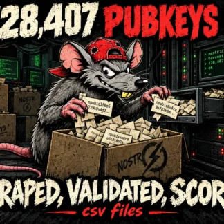 Nostr PubKeys Harvested